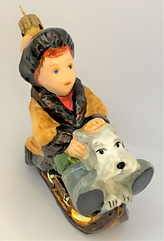 Weihnachtsschmuck-Christbaumschmuck-AtlasArt-Knabe-Hund-Schlittenfahrt-weihnachts-deko-ch-Galerie-LuechingerIMG_0002