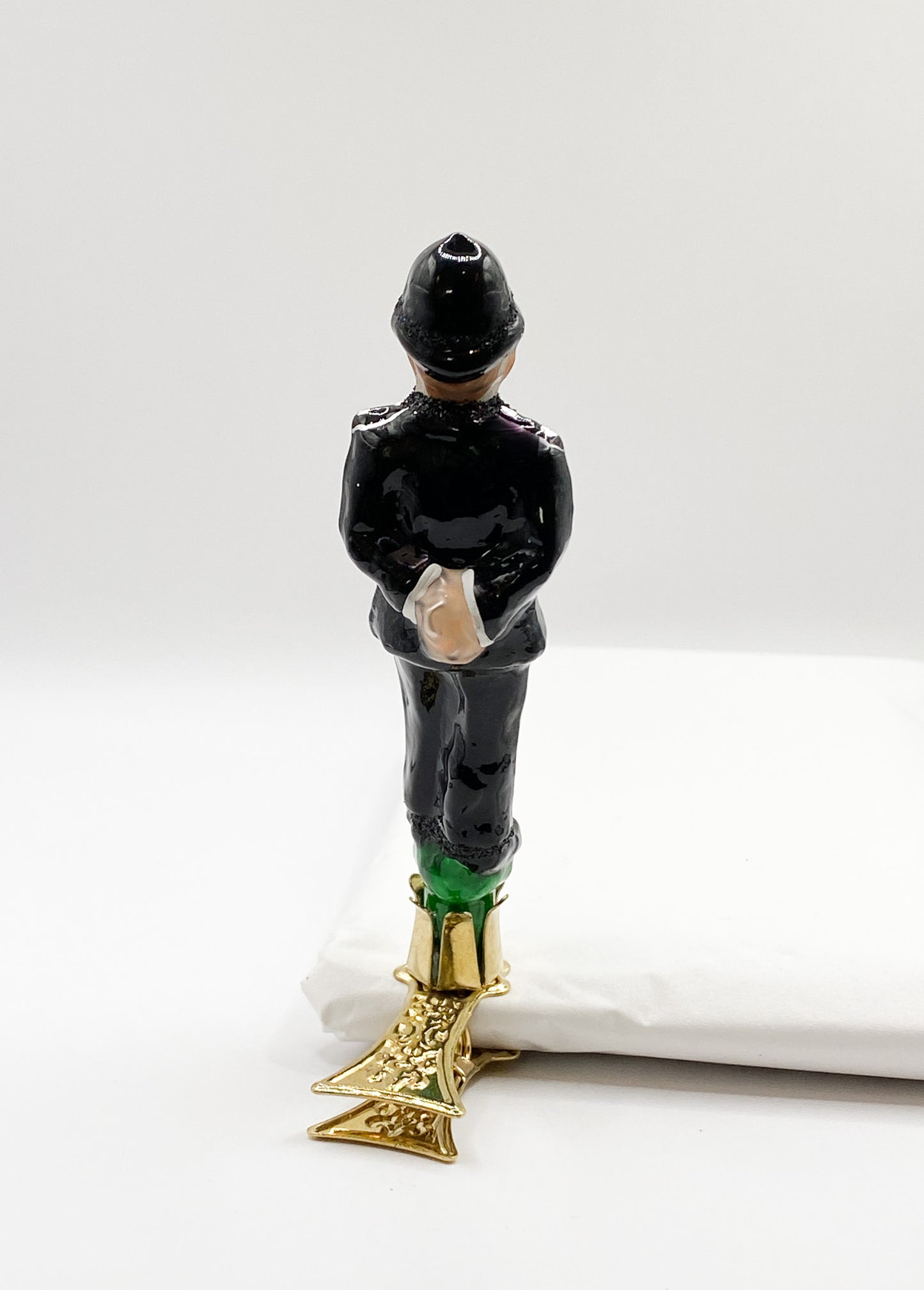 Englischer Polizist, Bobby, auf Clip, England