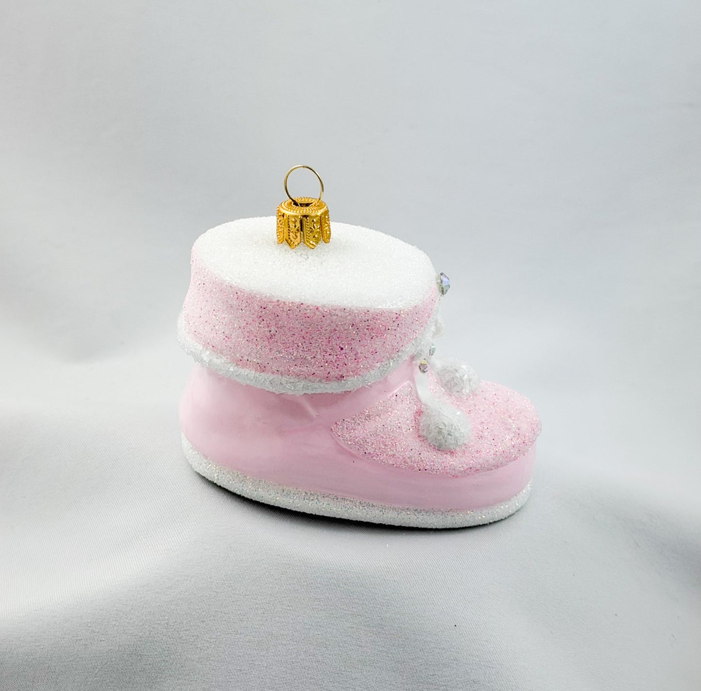 Pink snow boots, winter booties