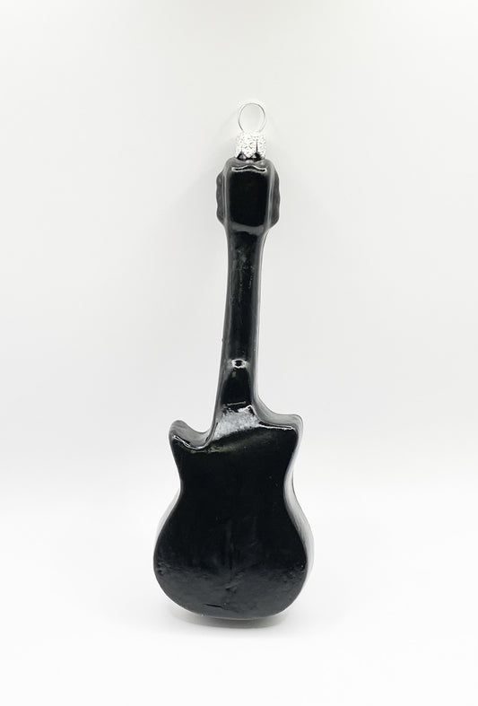 Schwarze E-Gitarre