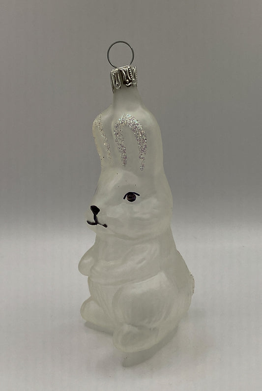 Sitzender Hase transparent