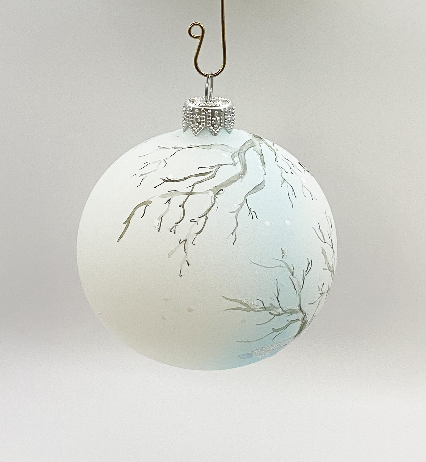Ball with fox under the tree
