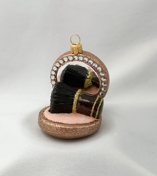 Makeup Powder Compact with Powder Brush