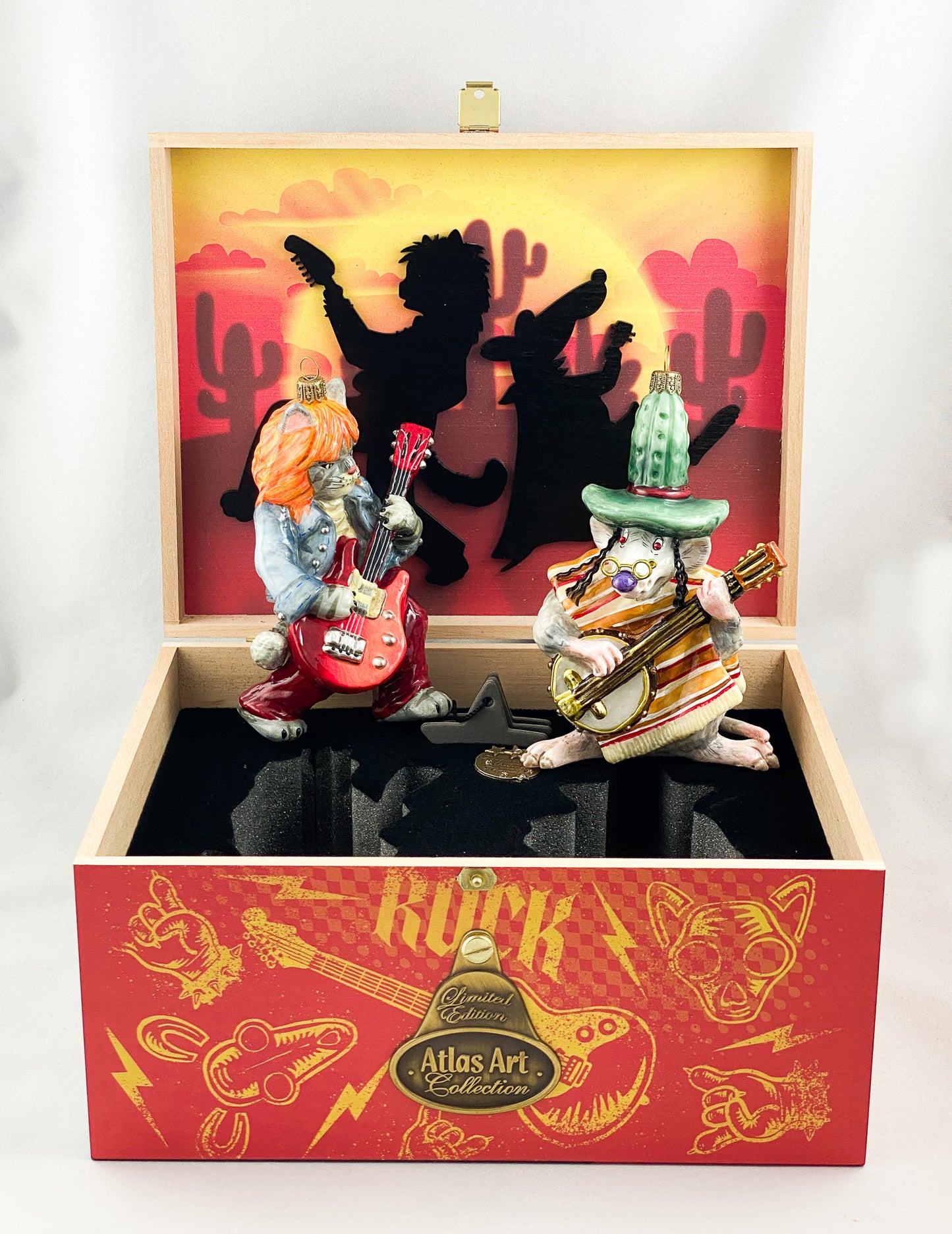 The cat and the rat make music together, AtlasArt