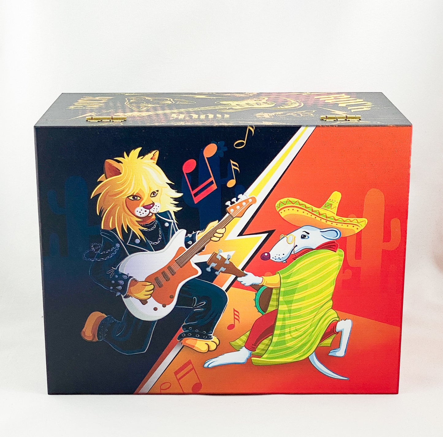 The cat and the rat make music together, AtlasArt