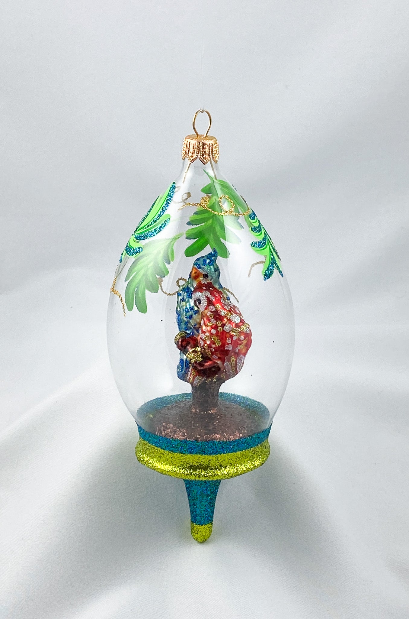 Papageienpaar im Urwald