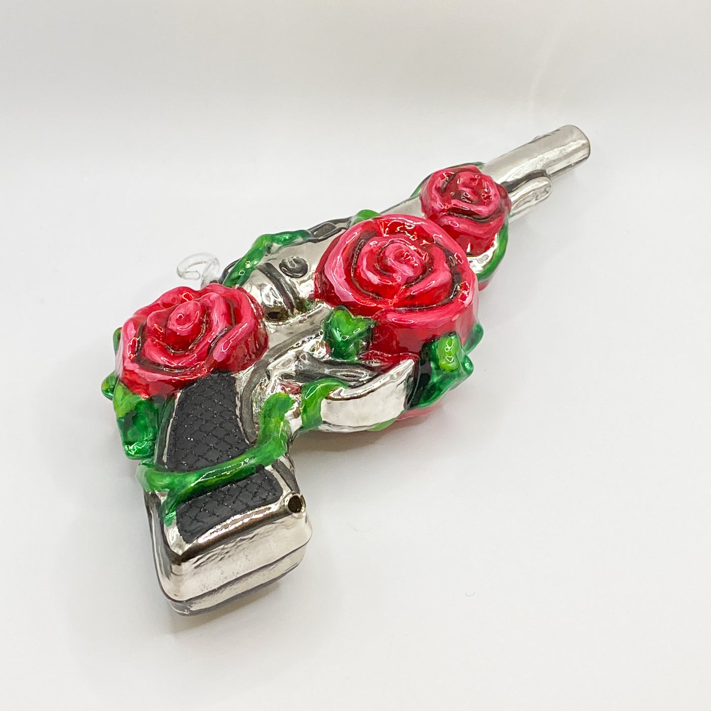 Pistole mit Blumen, Dia de los Muertos, KOMOZJA MOSTOWSKI