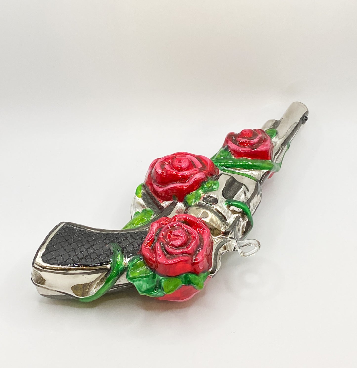 Pistole mit Blumen, Dia de los Muertos, KOMOZJA MOSTOWSKI