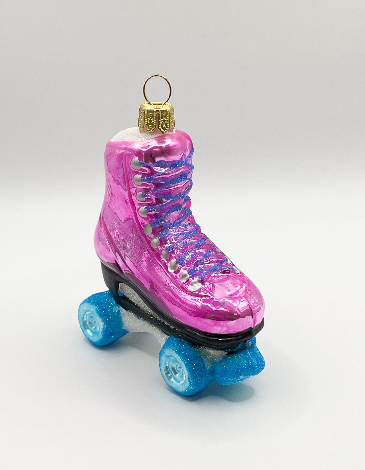 Pink roller skates