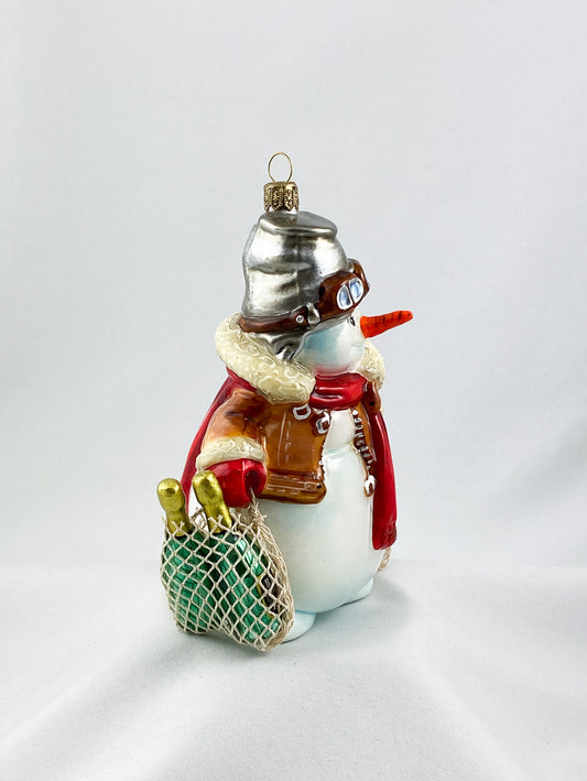 Der Schneemann geht für die Festtage einkaufen, AtlasArt