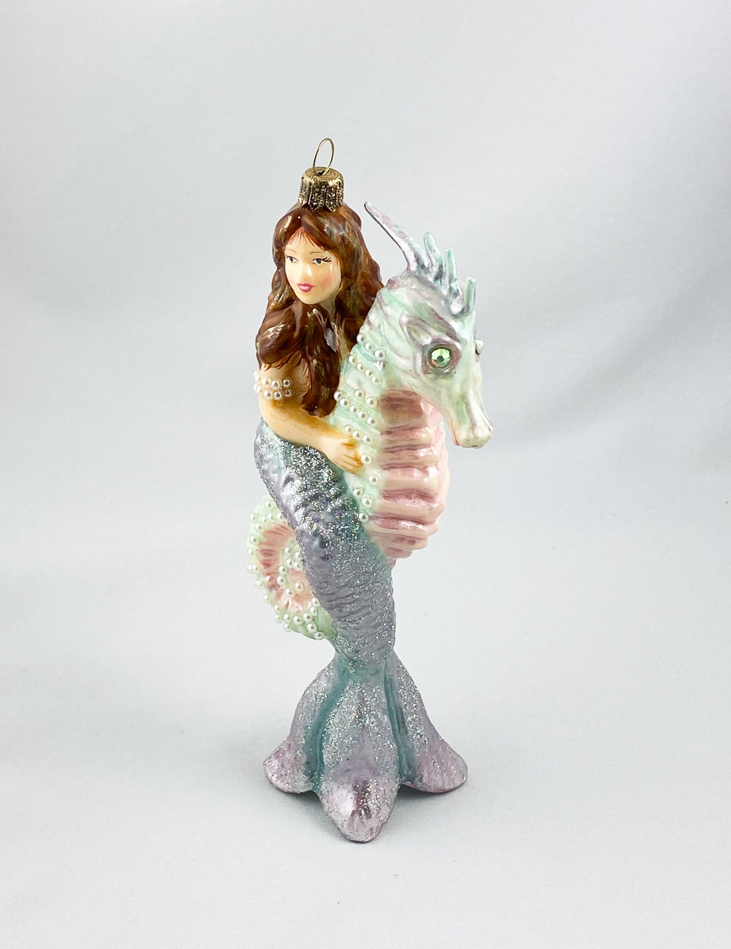 The mermaid rides on the seahorse, AtlasArt