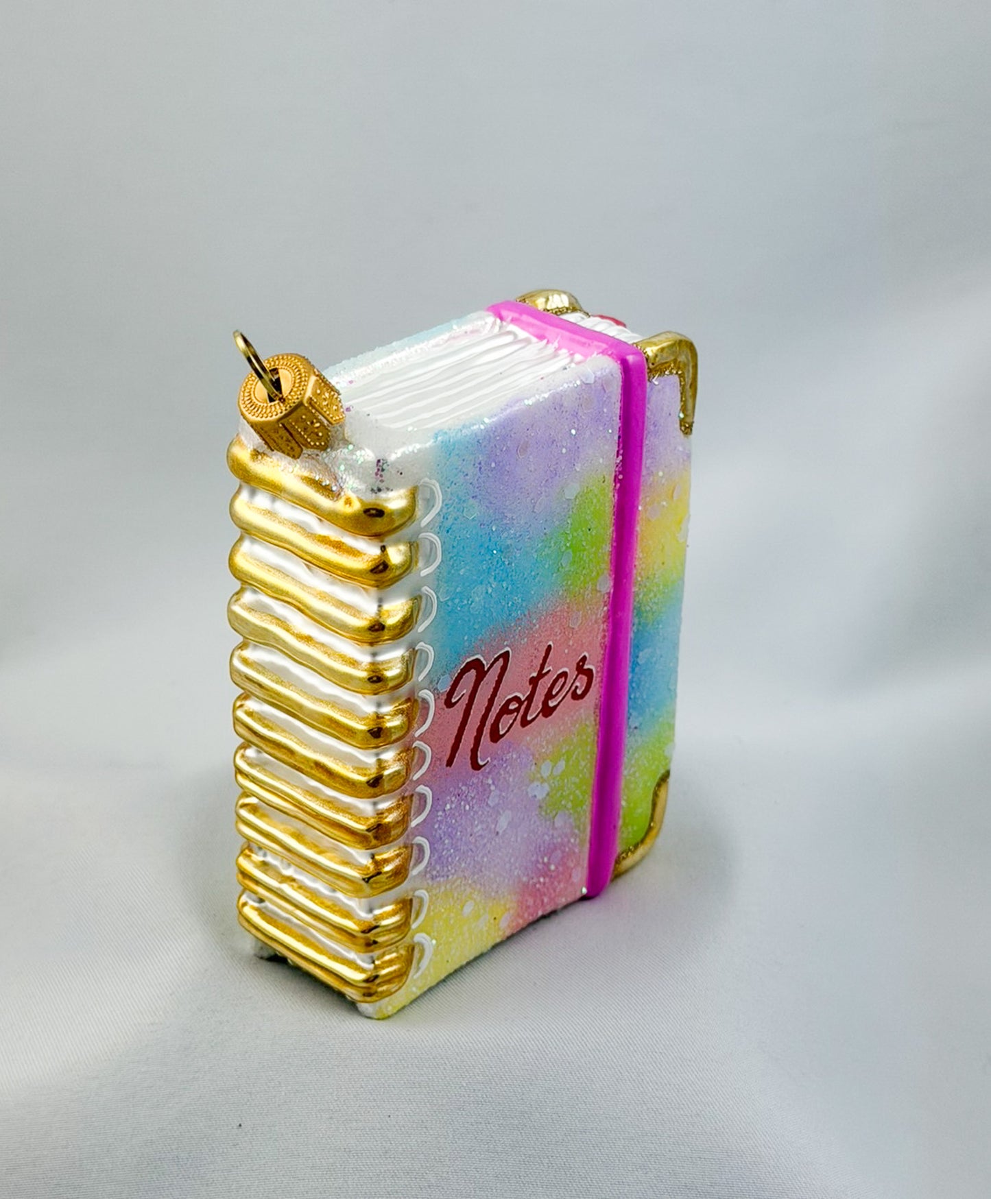 Colorful Notebook, Diary with Pencil