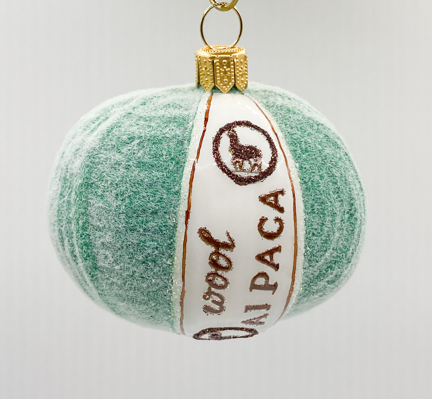 Green ball of wool