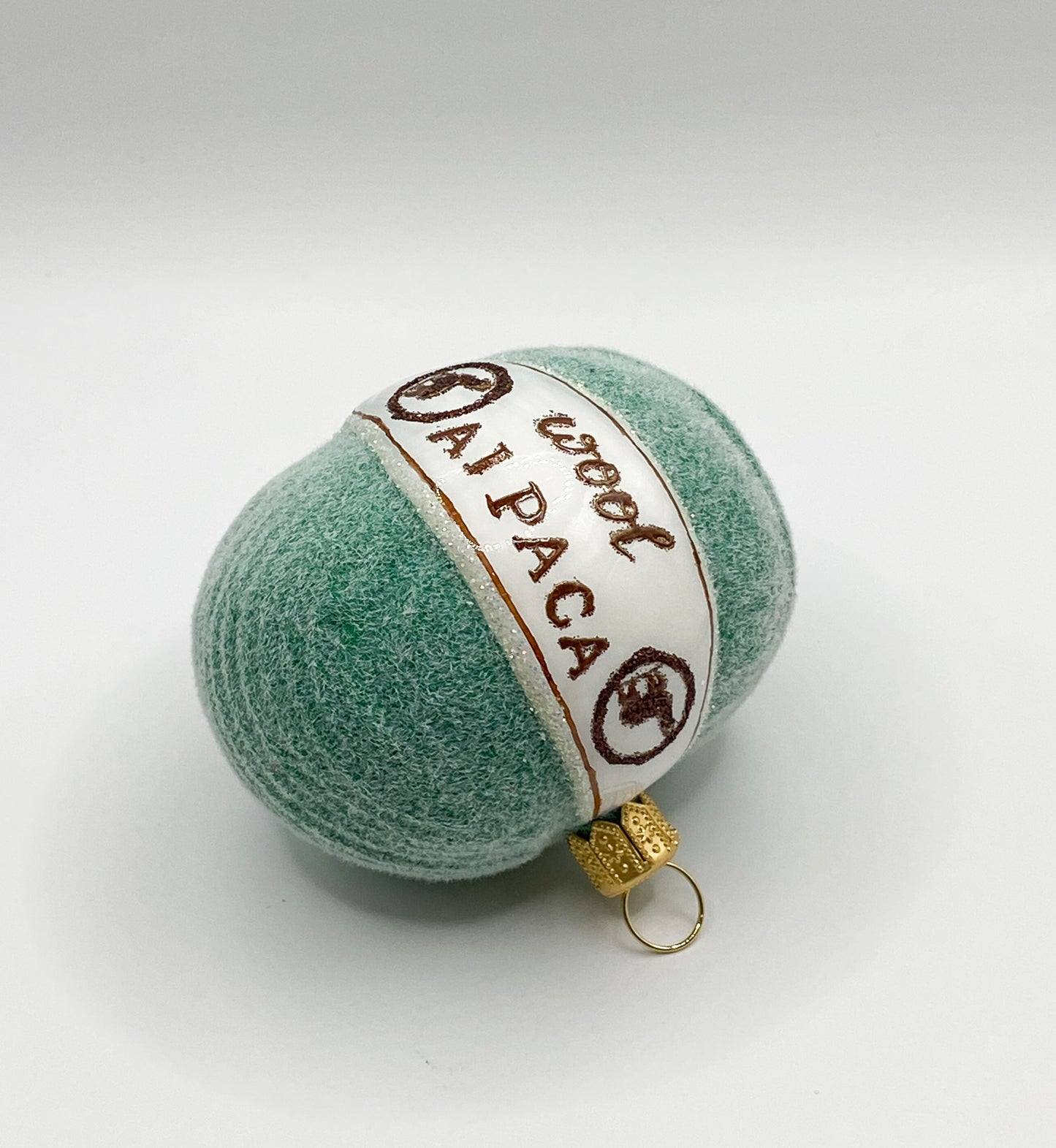 Green ball of wool