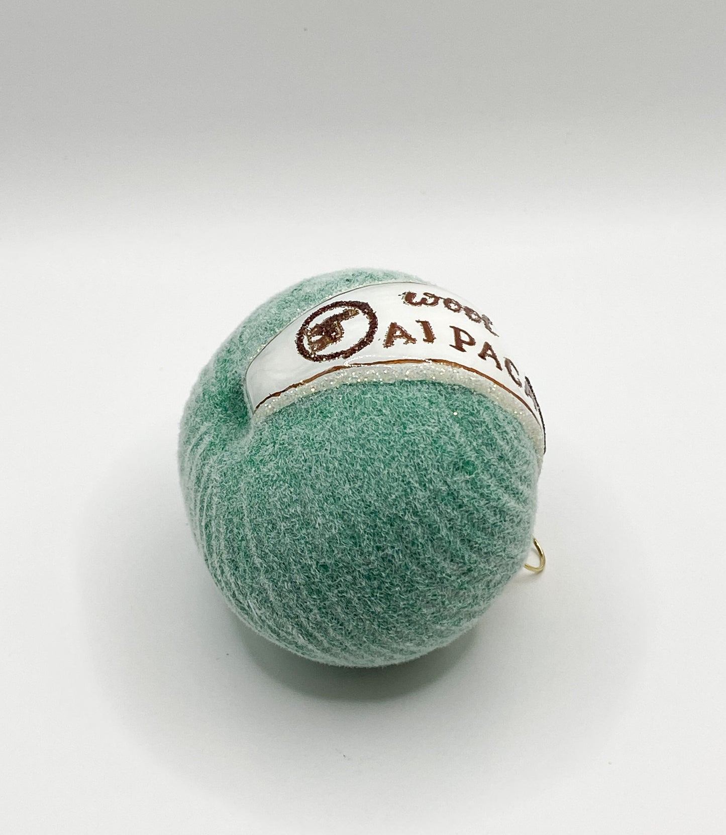 Green ball of wool