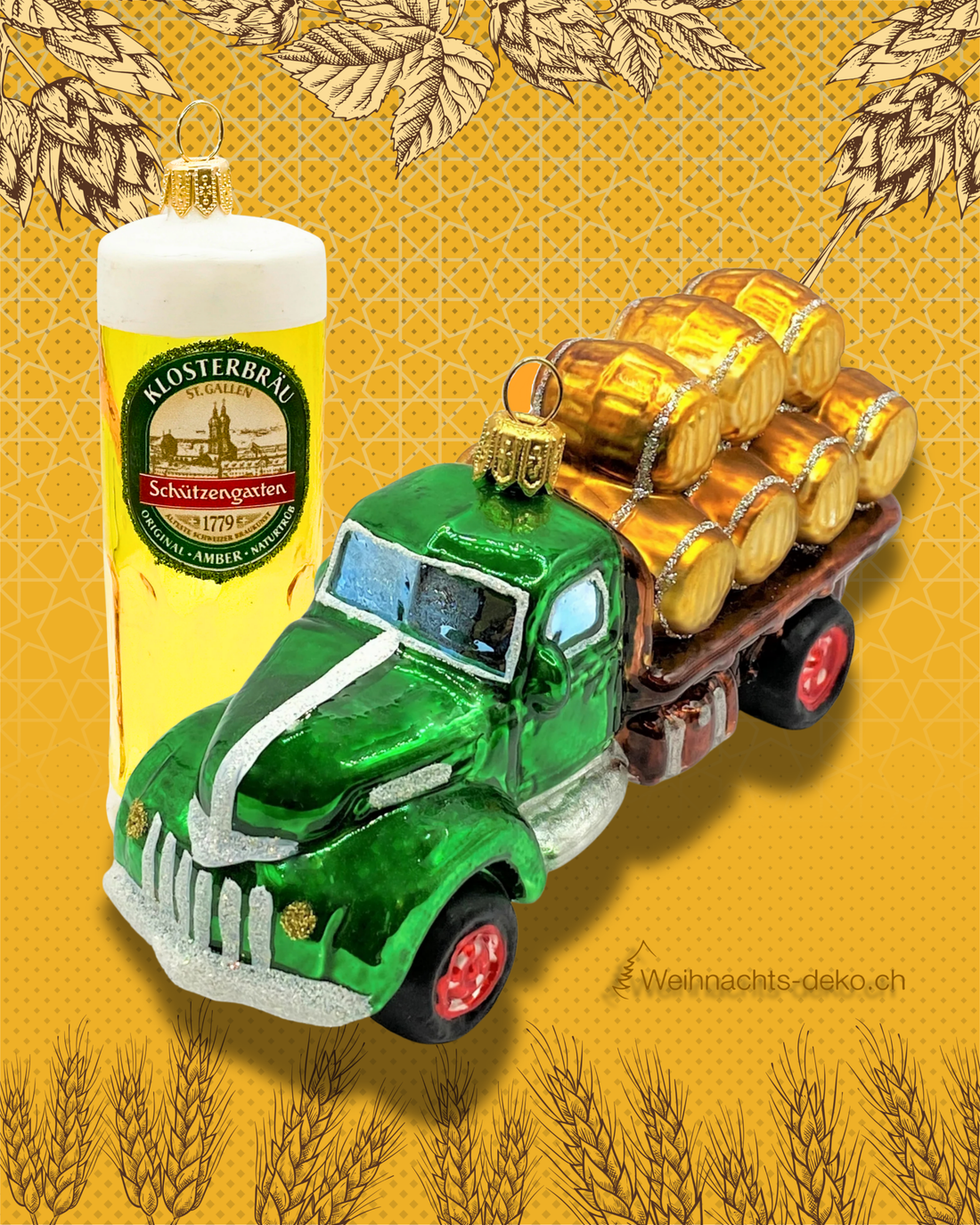 Oktoberfest aus Glas – Dirndl, Brezel und ein kühles Bier 🍺🥨