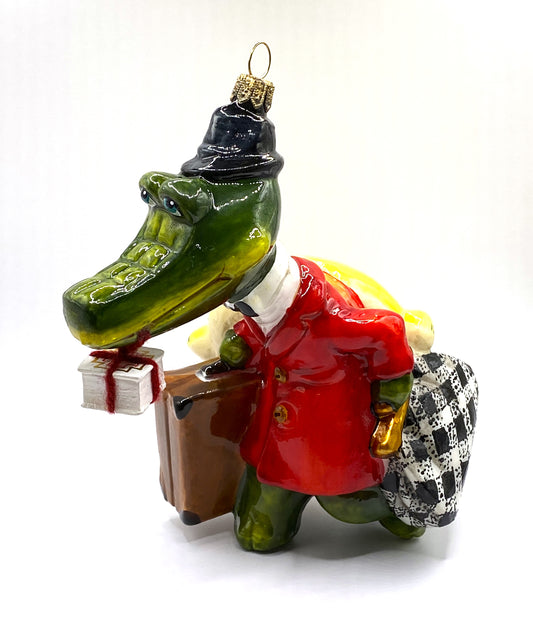 Baumschmuck-Christbaumschmuck-AtlasArt-Krokodil-Gema-Tschiburaschka-Russland-weihnachts-deko-ch-Galerie-Luechinger-1
