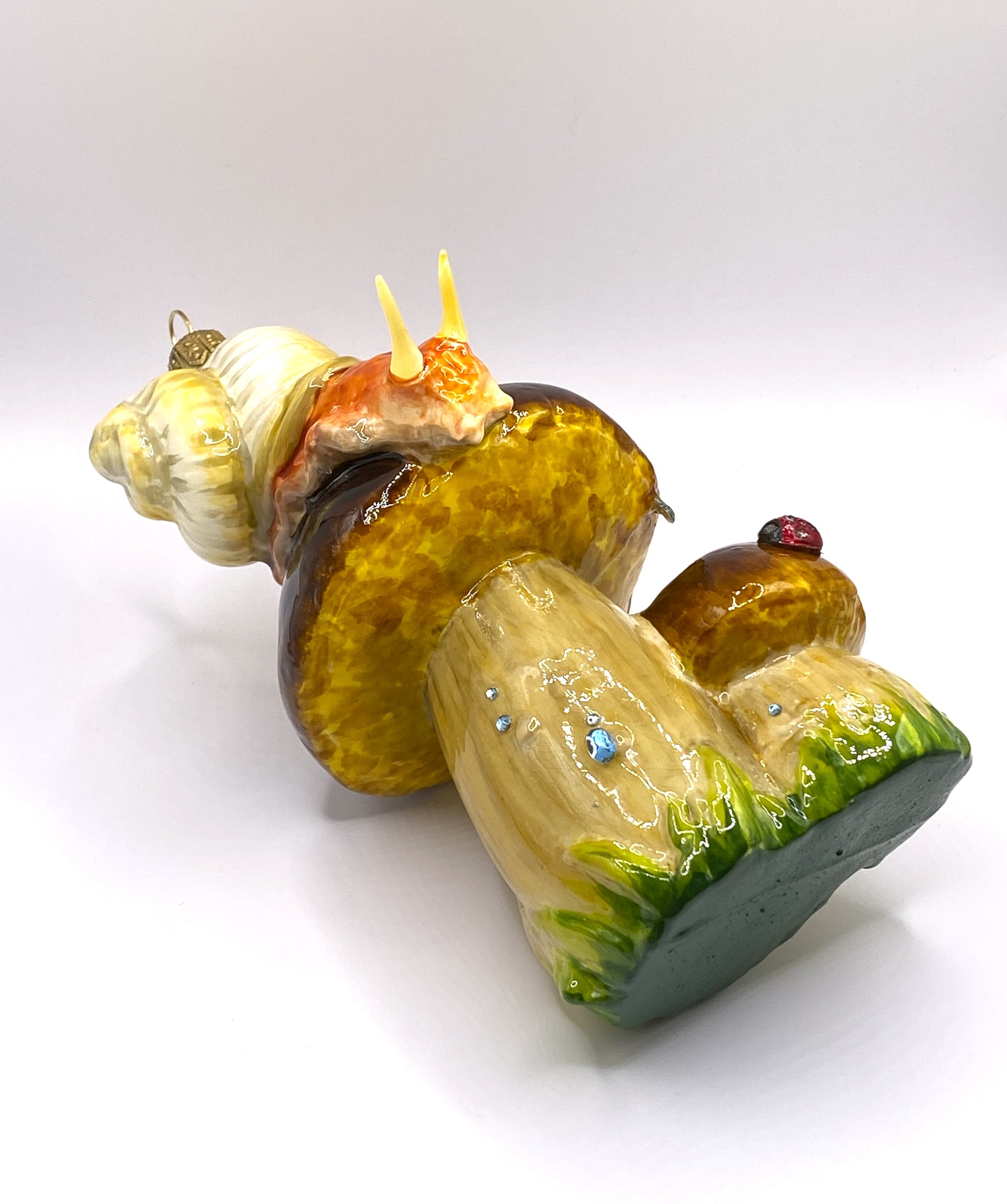 Baumschmuck-Christbaumschmuck-AtlasArt-Weinbergschnecke-Steinpilz-weihnachts-deko-ch-Galerie-Luechinger-6