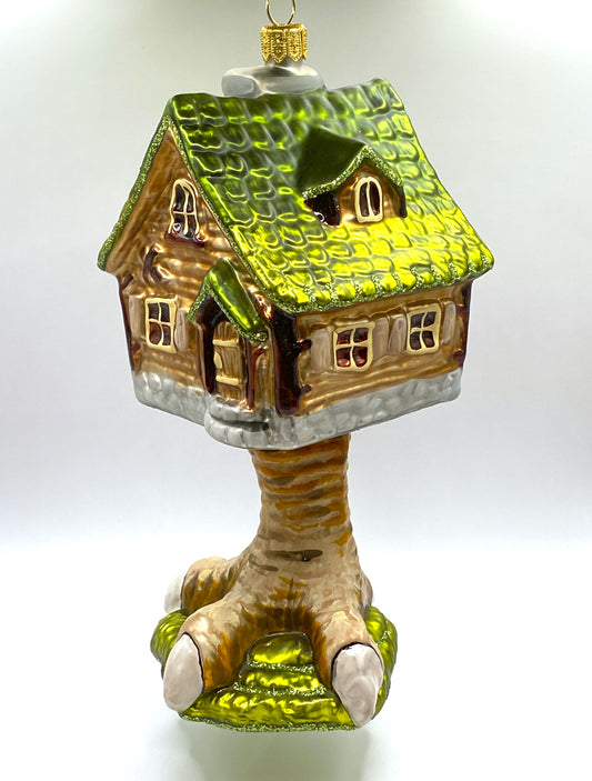 Baumschmuck-Christbaumschmuck-Baba-Jaga-Huehnerbein-Haus-Wald-Hexe-Maerchen-Sage-weihnachts-deko-ch-Galerie-Luechinger-1