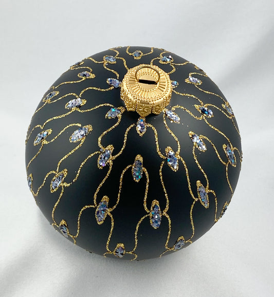 Baumschmuck-Christbaumschmuck-Christbaumkugel-schwarz-gold-weihnachts-deko-ch-Galerie-Luechinger-ch21