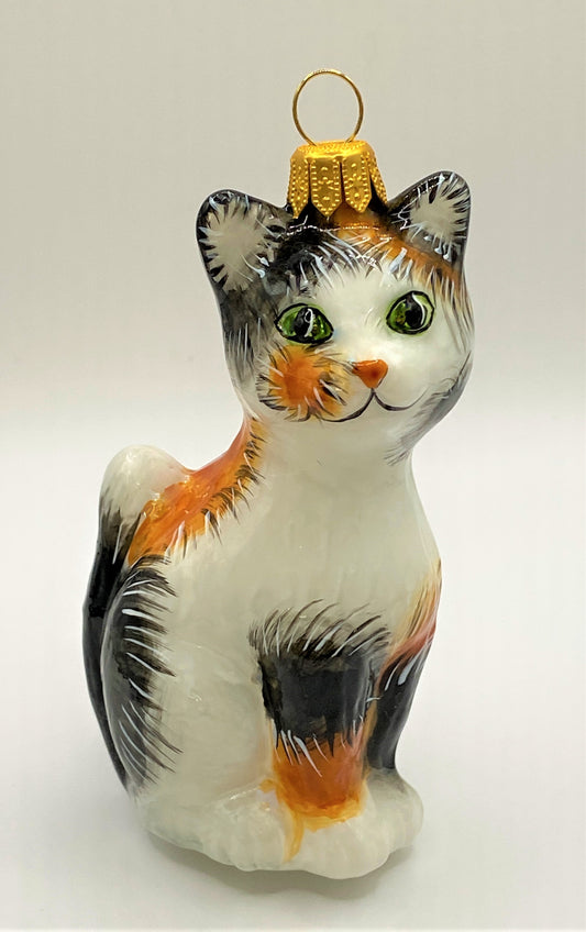 Baumschmuck-Christbaumschmuck-Drei-Farben-Katze-Komozja-Mostowski-weihnachts-deko-ch-Galerie-Luechinger-1