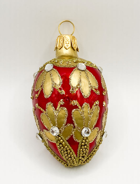 Baumschmuck-Christbaumschmuck-Ei-form-rot-gold-weihnachts-deko-ch-Galerie-Luechinger