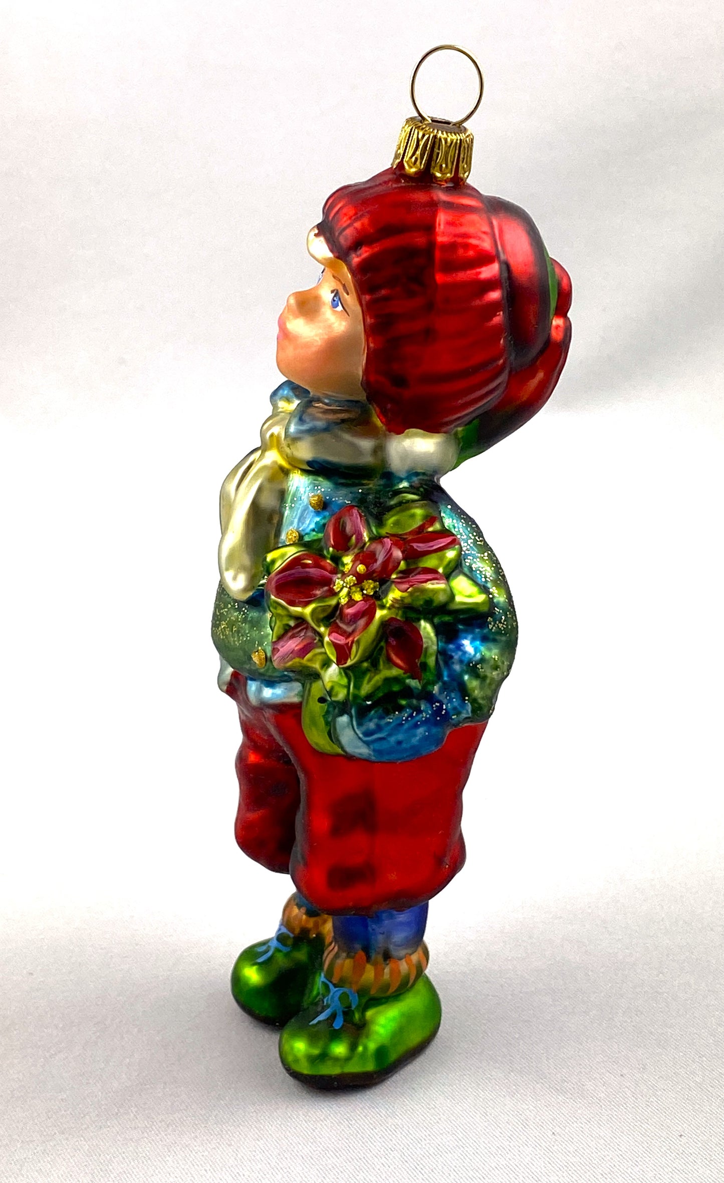 Baumschmuck-Christbaumschmuck-Engel-Junge-Blumenstrauss-KOMOZJA-MOSTOWSKI-weihnachts-deko-ch-Galerie-Luechinger-3