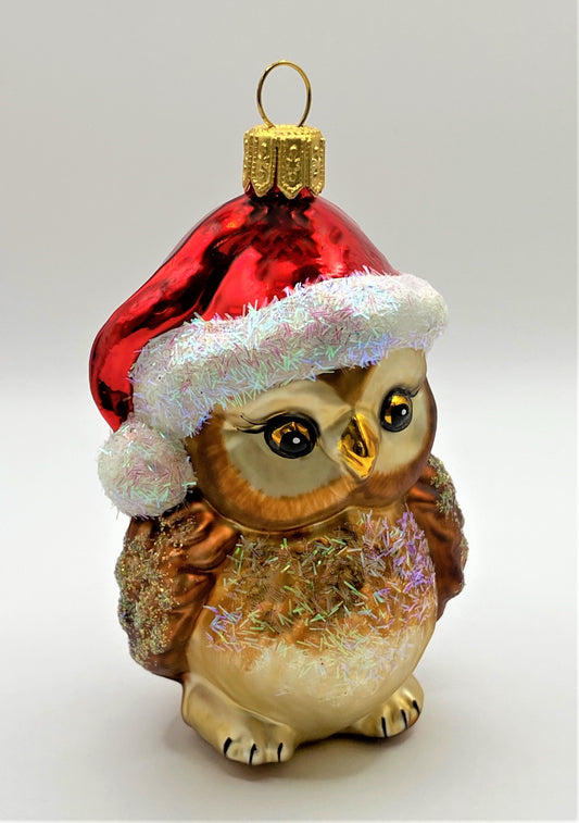 Baumschmuck-Christbaumschmuck-Eule-Kauz-rote-Weihnachtsmuetze-weihnachts-deko-ch-Galerie-Luechinger-1