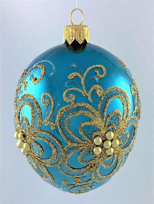 Baumschmuck-Christbaumschmuck-Faberge-Ei-gold-tuerkis-Bluemchen-weihnachts-deko-ch-Galerie-Luechinger2