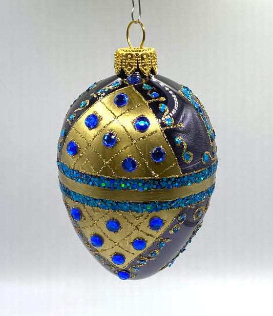 Baumschmuck-Christbaumschmuck-Faberge-Ei-petrol-blau-weihnachts-deko-ch-Galerie-Luechinger-1
