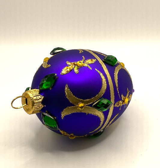 Baumschmuck-Christbaumschmuck-Faberge-Ei-violett-gruen-weihnachts-deko-ch-Galerie-Luechinger-2