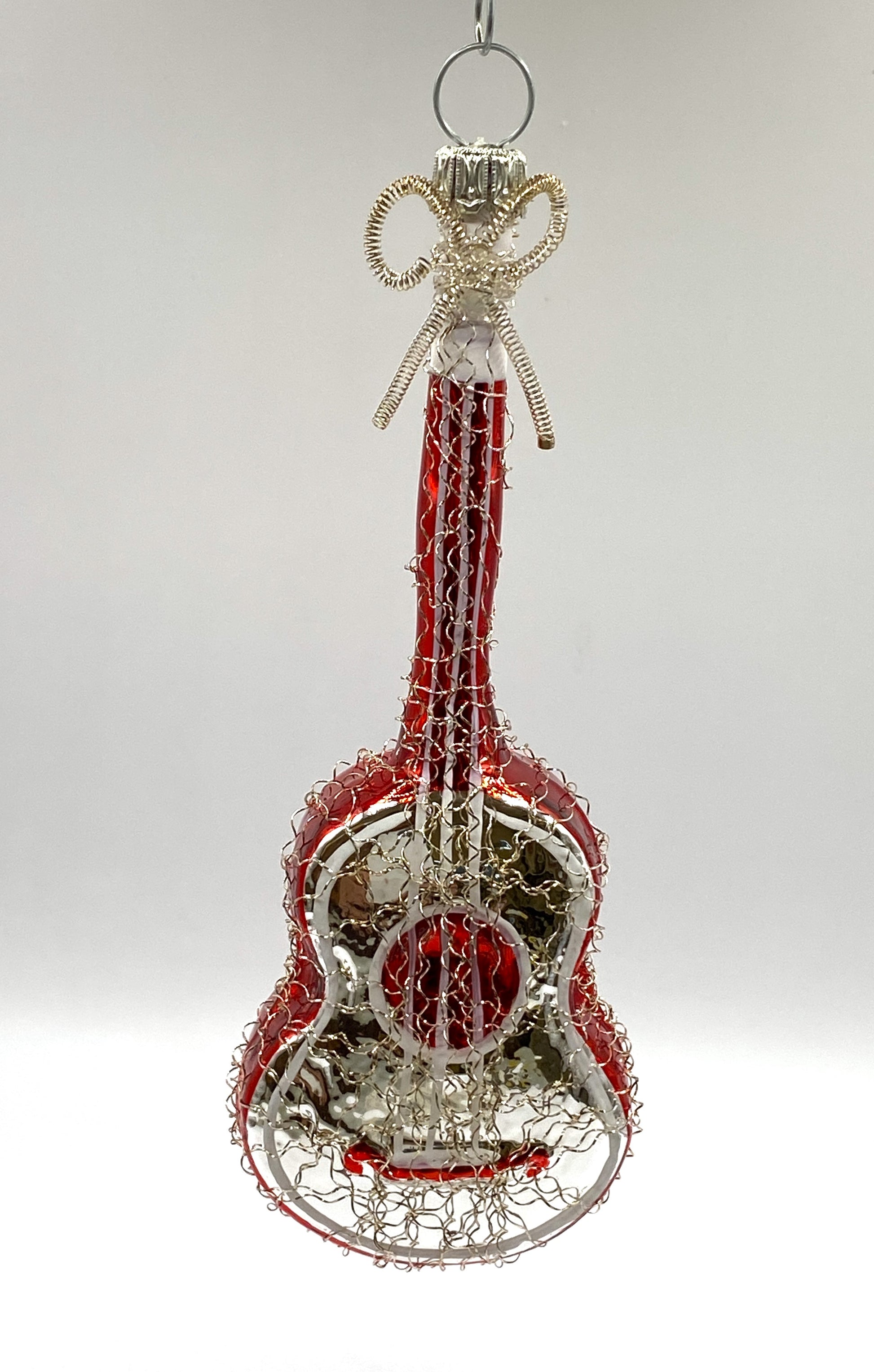Baumschmuck-Christbaumschmuck-Gablonz-Nostalgie-Gitarre-leonischer-Draht-weihnachts-deko-ch-Galerie-Luechinger-1
