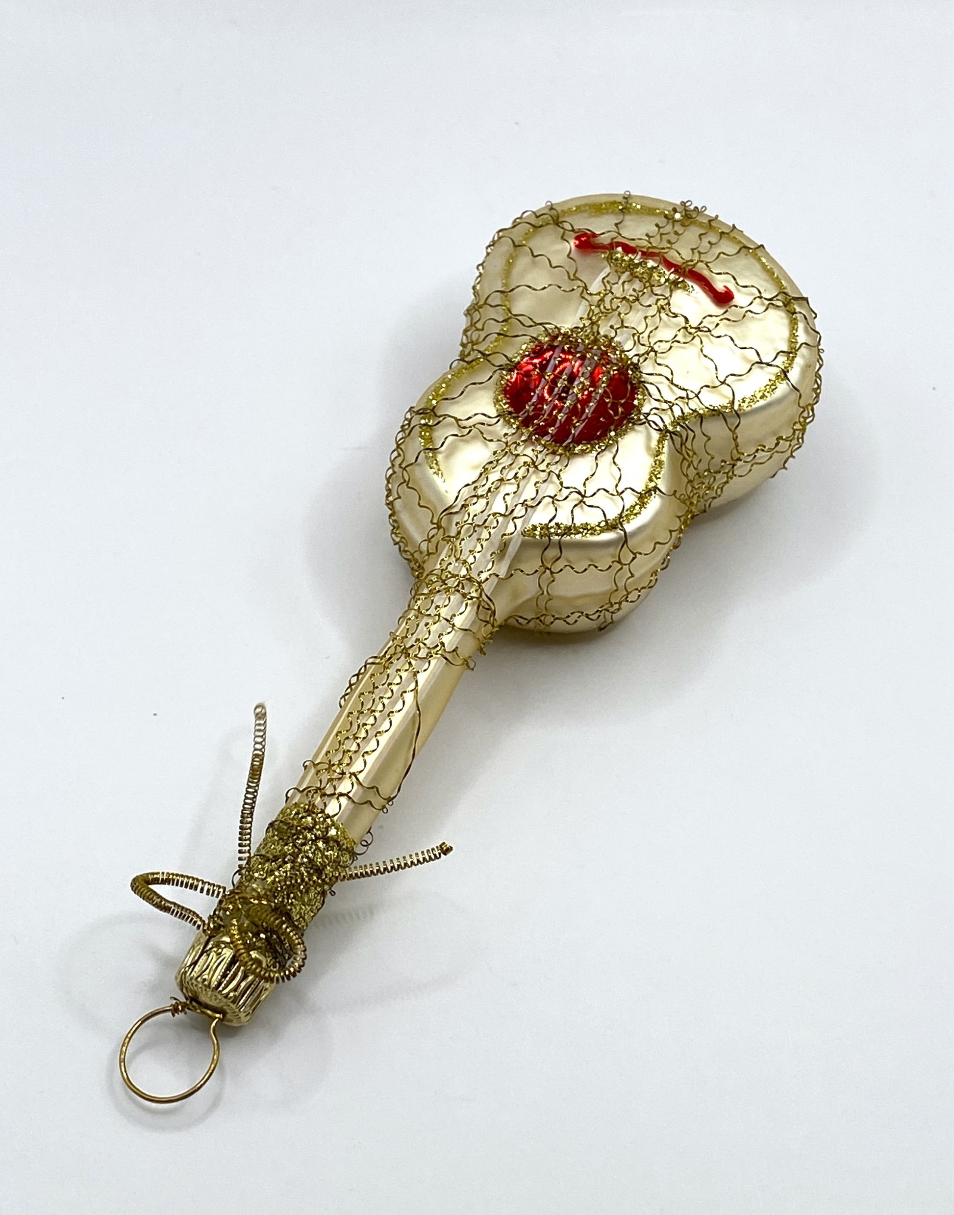 Baumschmuck-Christbaumschmuck-Gablonz-Nostalgie-Gitarre-leonischer-Draht-weihnachts-deko-ch-Galerie-Luechinger-6