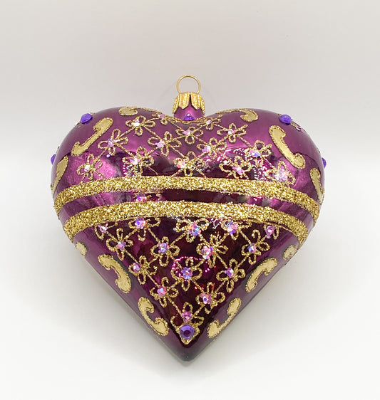 Baumschmuck-Christbaumschmuck-Herz-liebe-violett-gold-weihnachts-deko-ch-Galerie-Luechinger
