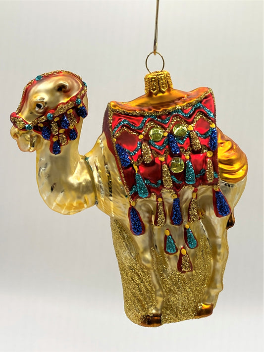 Baumschmuck-Christbaumschmuck-Kamel-Reitsattel-Orient-weihnachts-deko-ch-Galerie-Luechinger-1