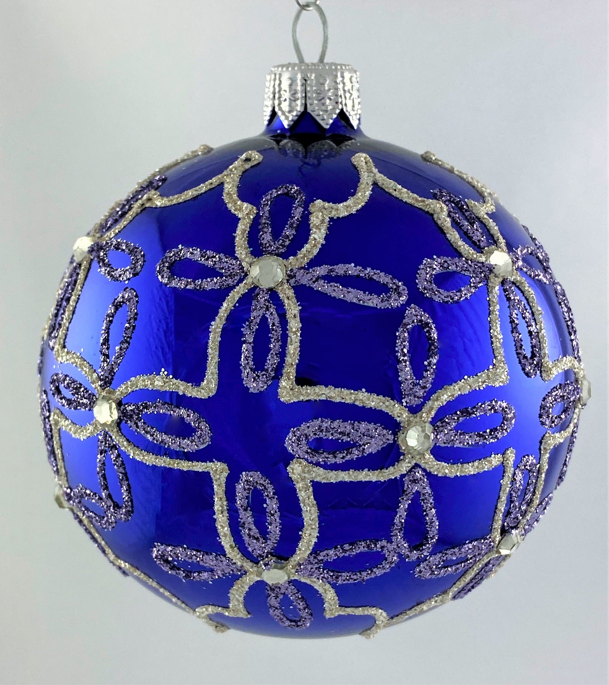 Baumschmuck-Christbaumschmuck-Kugel-blau-silber-weihnachts-deko-ch-Galerie-Luechinger