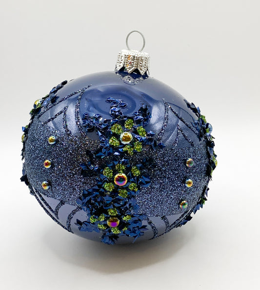 Baumschmuck-Christbaumschmuck-Kugel-gruen-petrol-blauweihnachts-deko-ch-Galerie-Luechinger