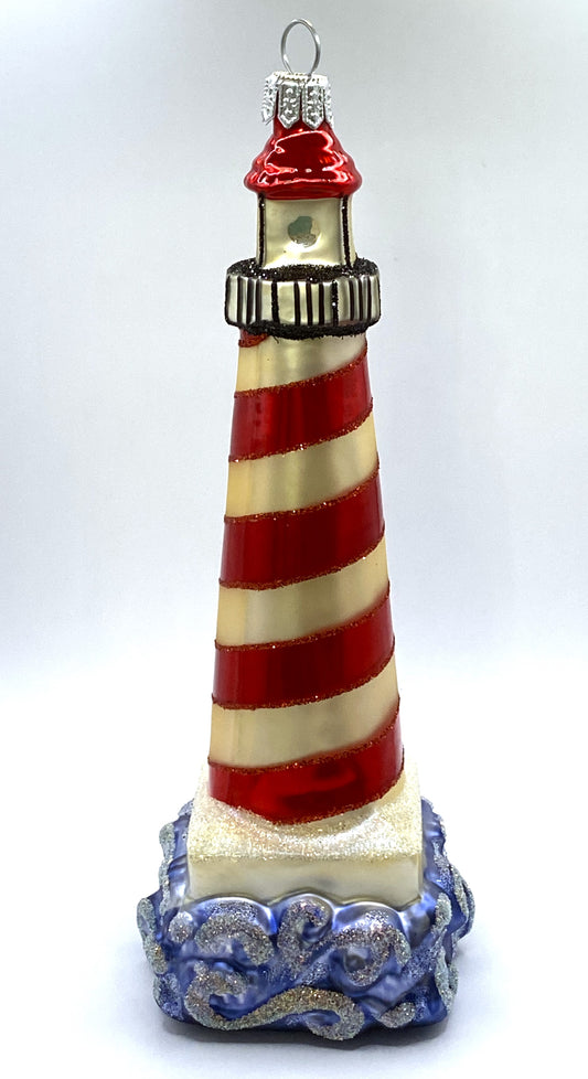 Baumschmuck-Christbaumschmuck-Leuchtturm-Wegweiser-Wellen-weihnachts-deko-ch-Galerie-Luechinger-1