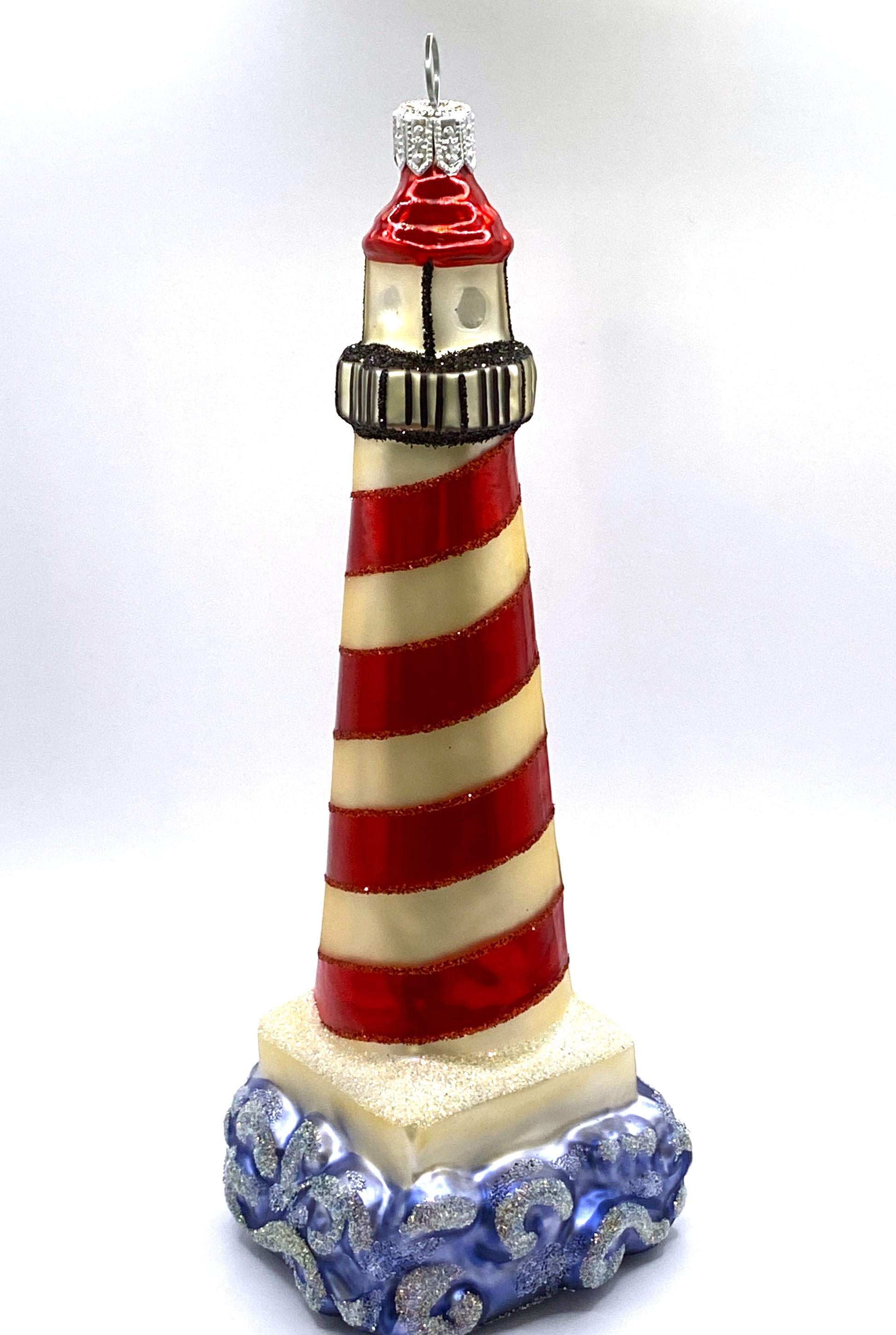 Baumschmuck-Christbaumschmuck-Leuchtturm-Wegweiser-Wellen-weihnachts-deko-ch-Galerie-Luechinger-2