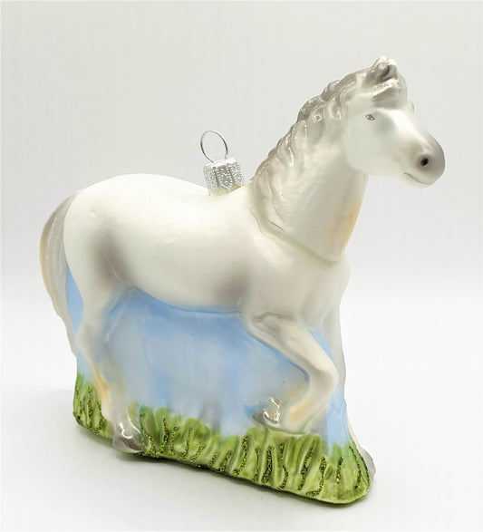 Baumschmuck-Christbaumschmuck-Lipizzaner-Weisses-Pferd-Reitsport-weihnachts-deko-ch-Galerie-Luechinger-1