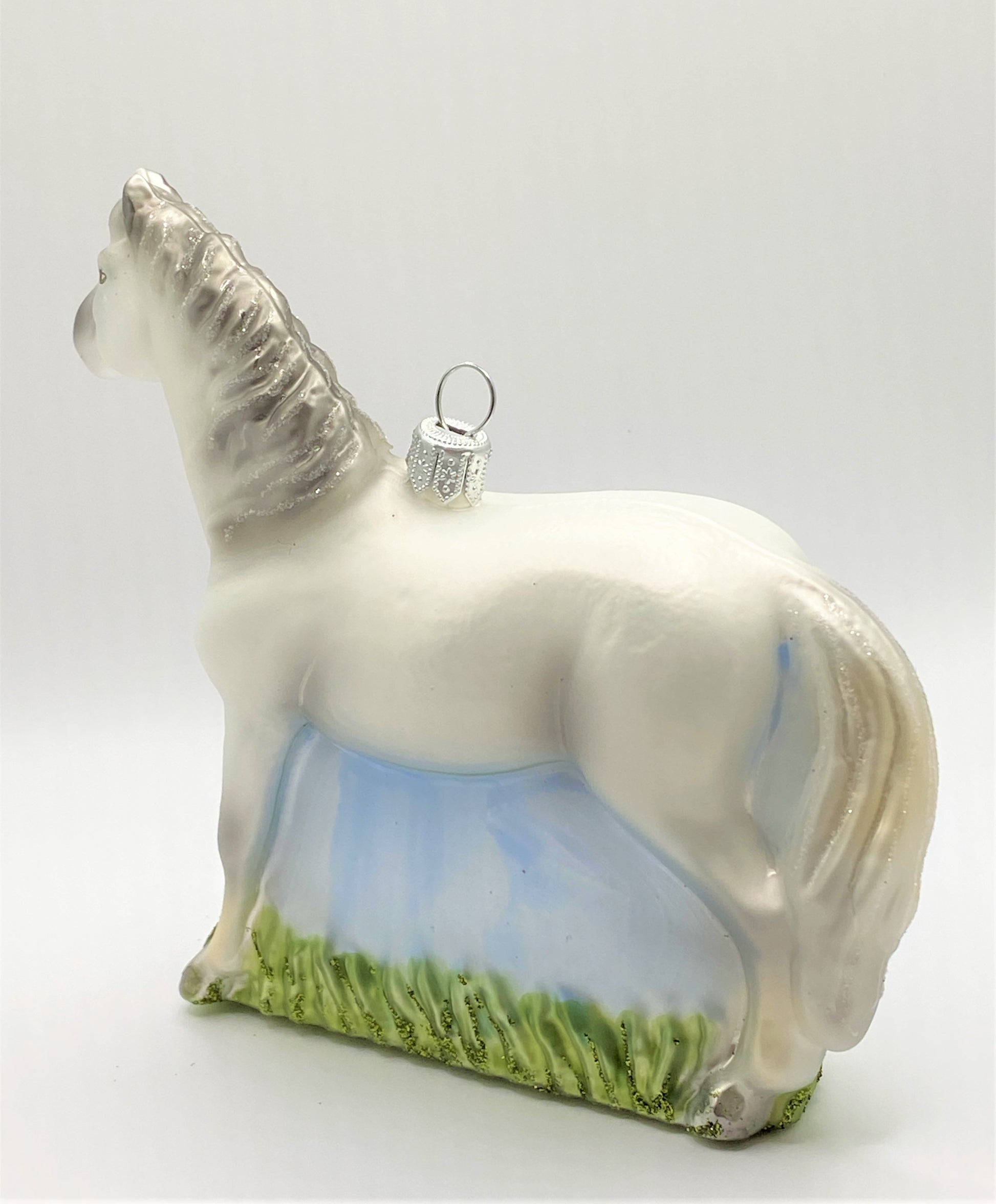 Baumschmuck-Christbaumschmuck-Lipizzaner-Weisses-Pferd-Reitsport-weihnachts-deko-ch-Galerie-Luechinger-5