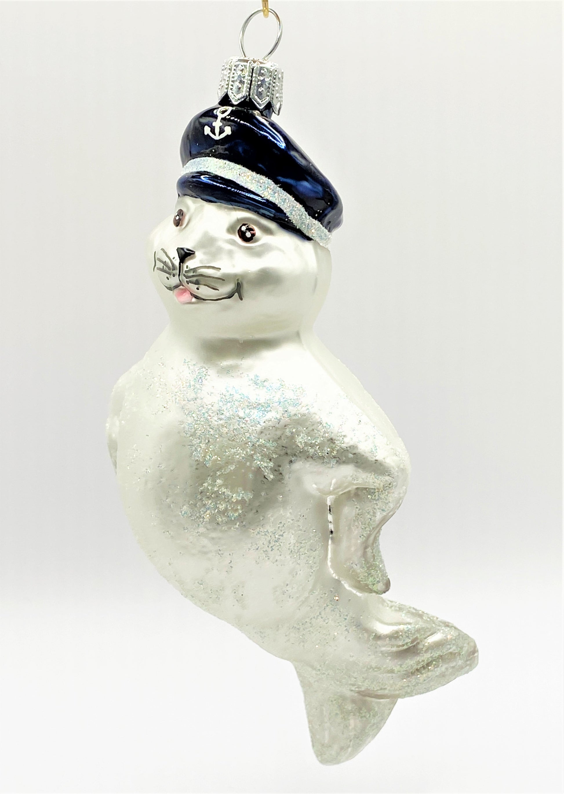 Baumschmuck-Christbaumschmuck-Robbe-Matrose-Muetze-Eis-Norden-weihnachts-deko-ch-Galerie-Luechinger-1