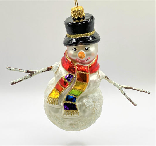 Baumschmuck-Christbaumschmuck-Schneemann-Hut-Reisigarme-Regenbogenschal-weihnachts-deko-ch-Galerie-Luechinger-1