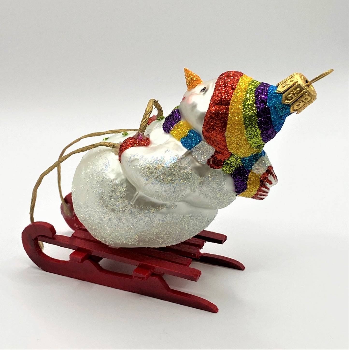 Baumschmuck-Christbaumschmuck-Schneemann-Schlitten-Regenbogenmuetze-Wintersport-weihnachts-deko-ch-Galerie-Luechinger-3