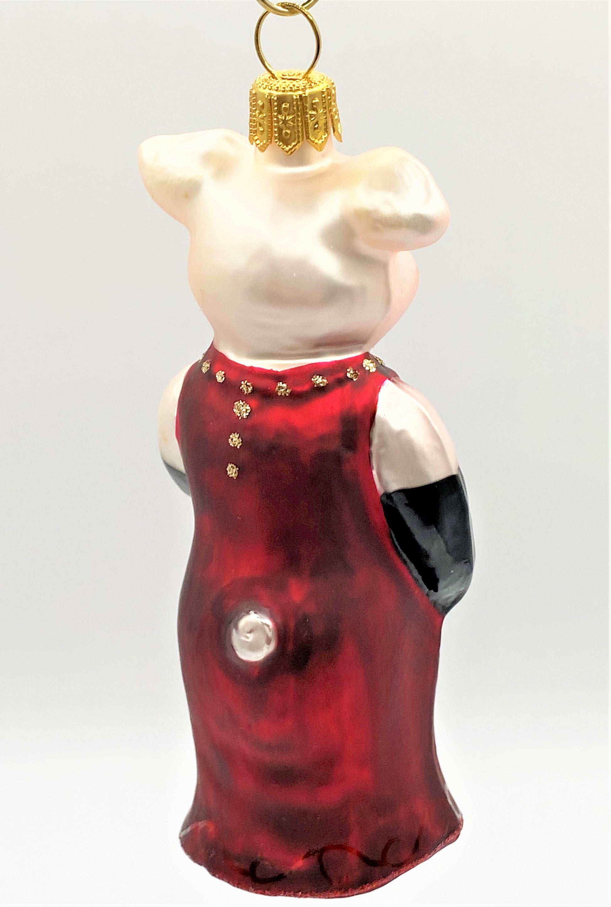 Baumschmuck-Christbaumschmuck-Schweinchen-Dame-Abendrobe-Champagner-weihnachts-deko-ch-Galerie-Luechinger-3
