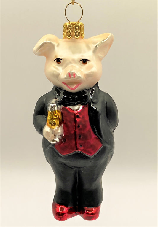 Baumschmuck-Christbaumschmuck-Schweinchen-Herr-Abendrobe-Champagner-weihnachts-deko-ch-Galerie-Luechinger-1