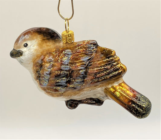 Baumschmuck-Christbaumschmuck-Spatz-Jungvogel-Komozja-Mostowski-weihnachts-deko-ch-Galerie-Luechinger-1