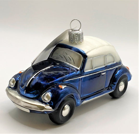 Baumschmuck-Christbaumschmuck-VW-Kaefer-Kabrio-vintage-Nostalgie-blau-weihnachts-deko-ch-Galerie-Luechinger-1
