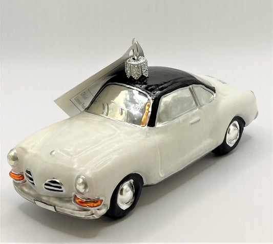 Baumschmuck-Christbaumschmuck-VW-Karmann-Ghia-vintage-Nostalgie-weiss-weihnachts-deko-ch-Galerie-Luechinger-1
