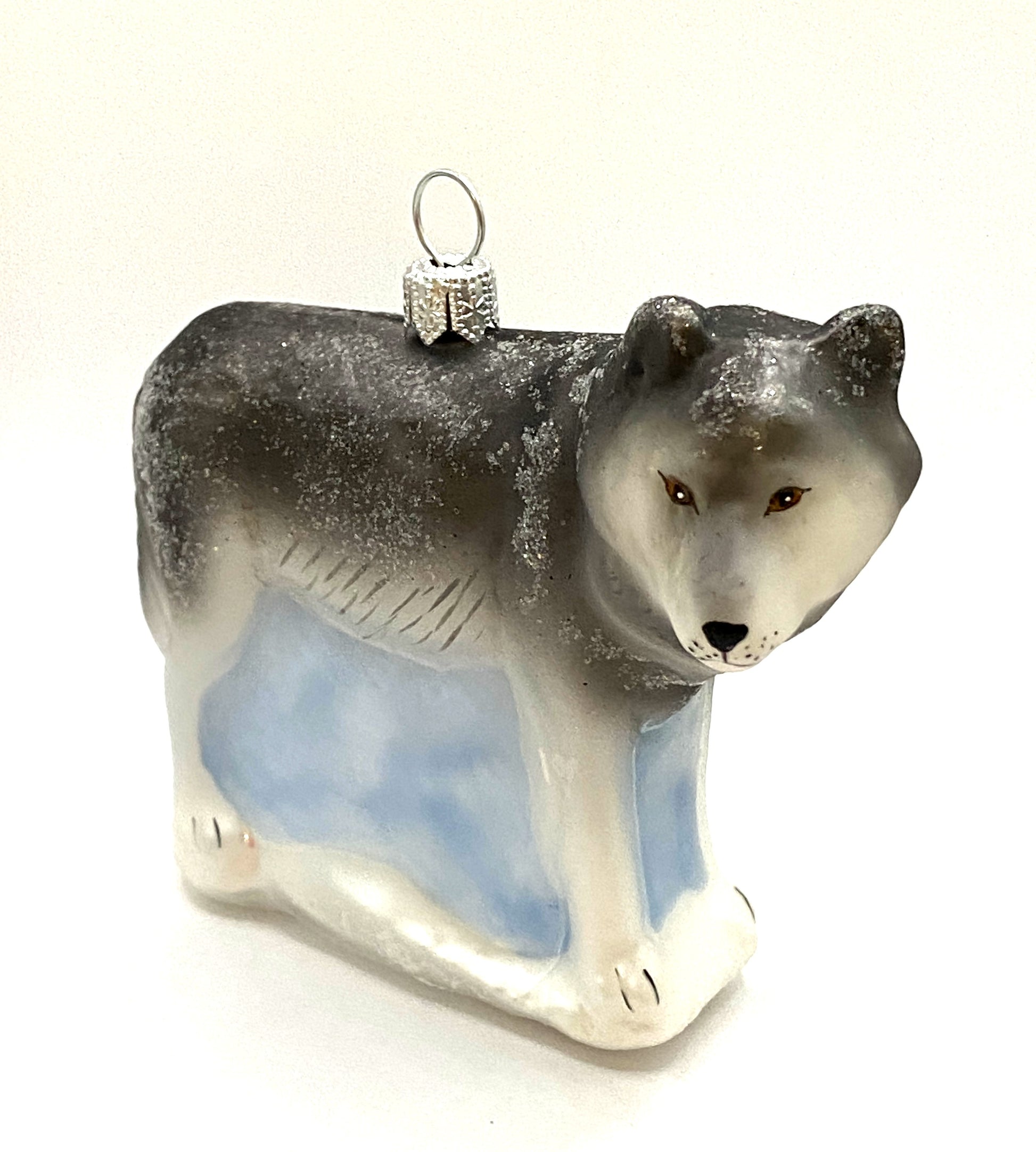 Baumschmuck-Christbaumschmuck-Wolf-Winter-Schnee-weihnachts-deko-ch-Galerie-Luechinger-2